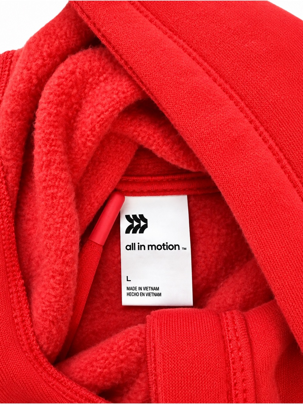 all in motion Bright Red Full-Zip Hoodie - Picture 2 of 2